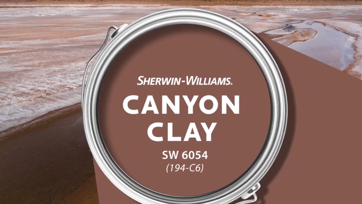 SW 6054 Canyon Clay